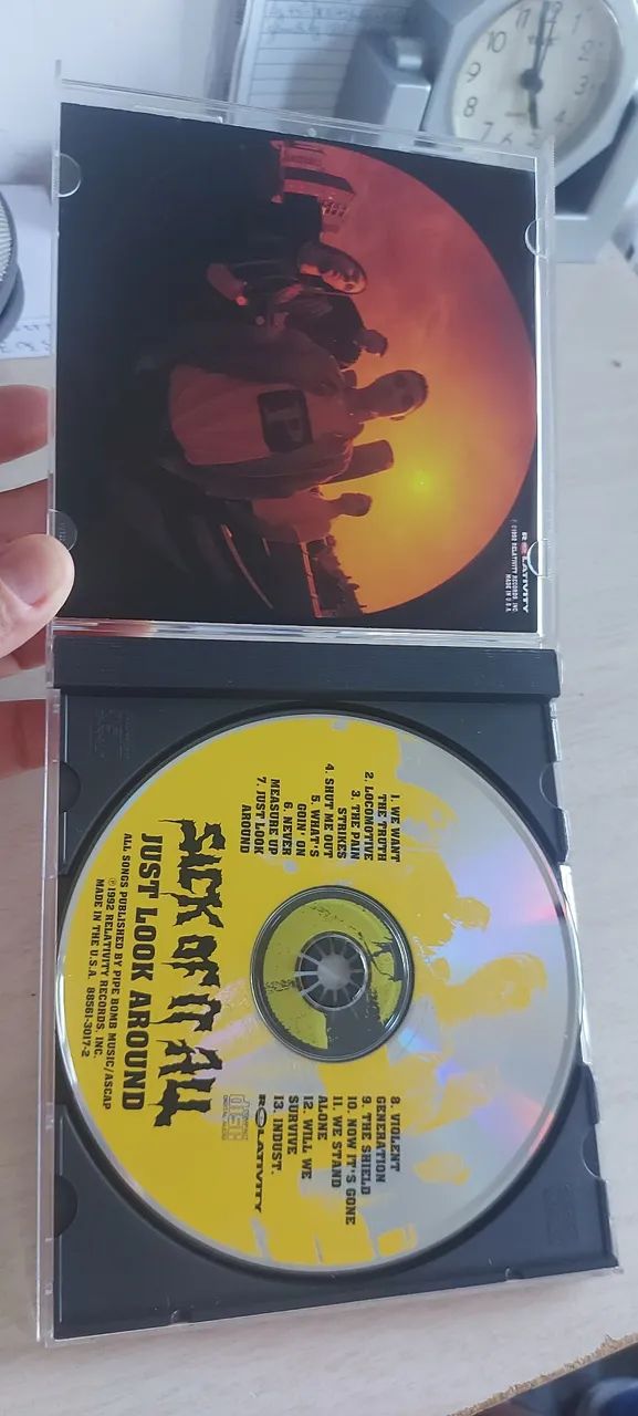 Cd Sick of it all importado EUA  - Foto 3