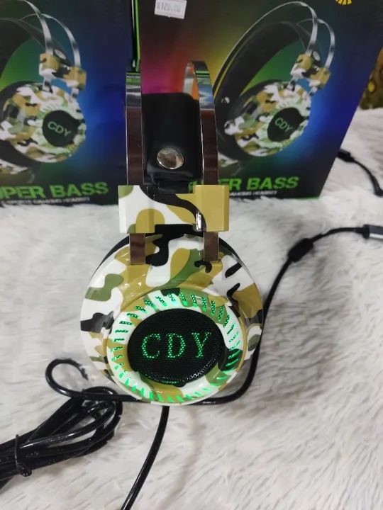 Fone de Ouvido Gamer para Pc e Notebook Cindy - Foto 3