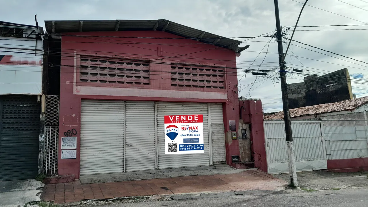 VENDO Predio Comercial (Galpão) com 250m² no Alecrim (Aceita Financiamento)