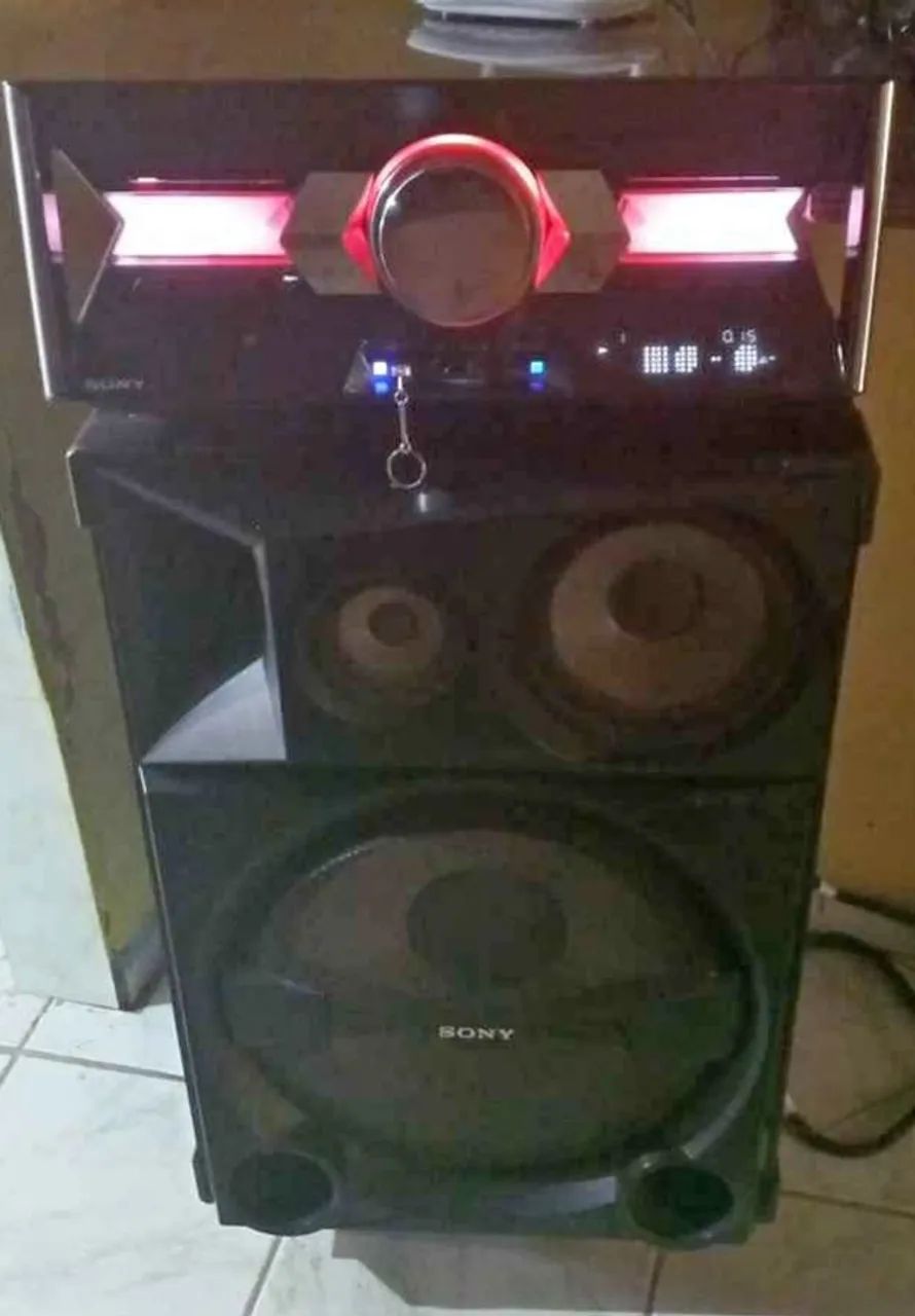Som Sony com Subwoofer