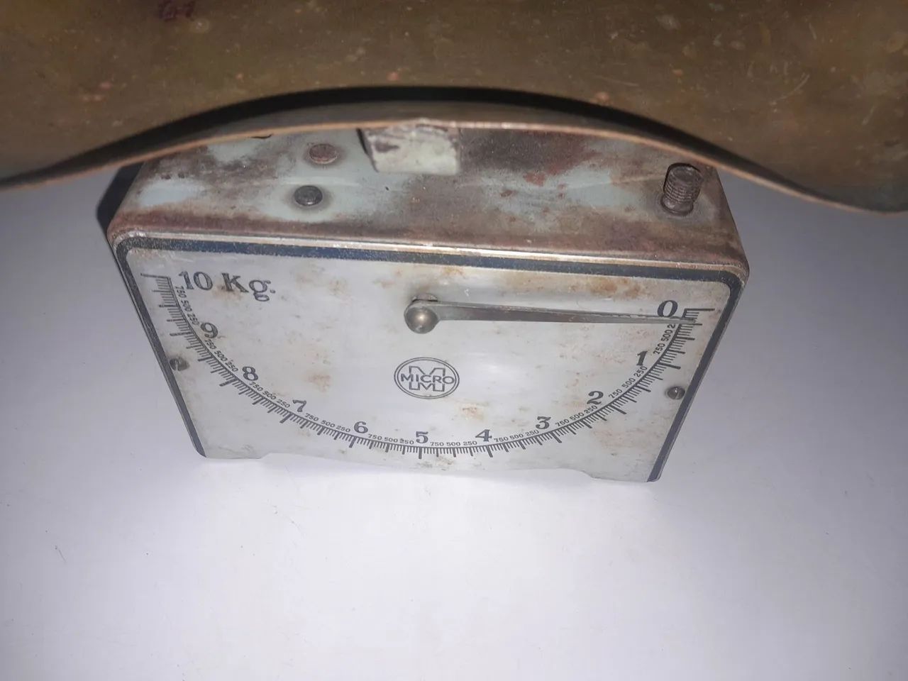 Balança antiga de cozinha funcionando até 10kg  - Foto 3