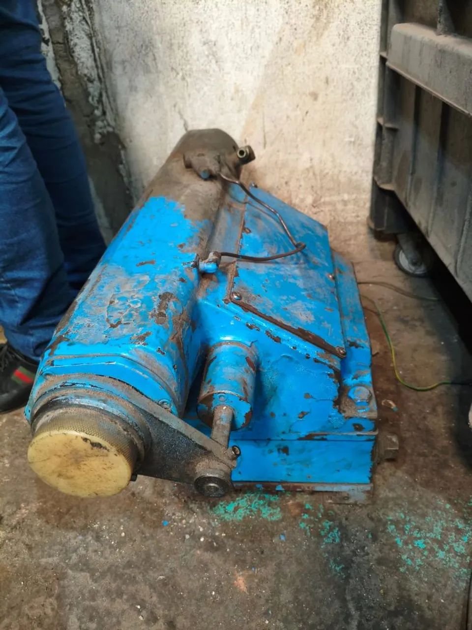 Contra ponto do torno CNC okuma