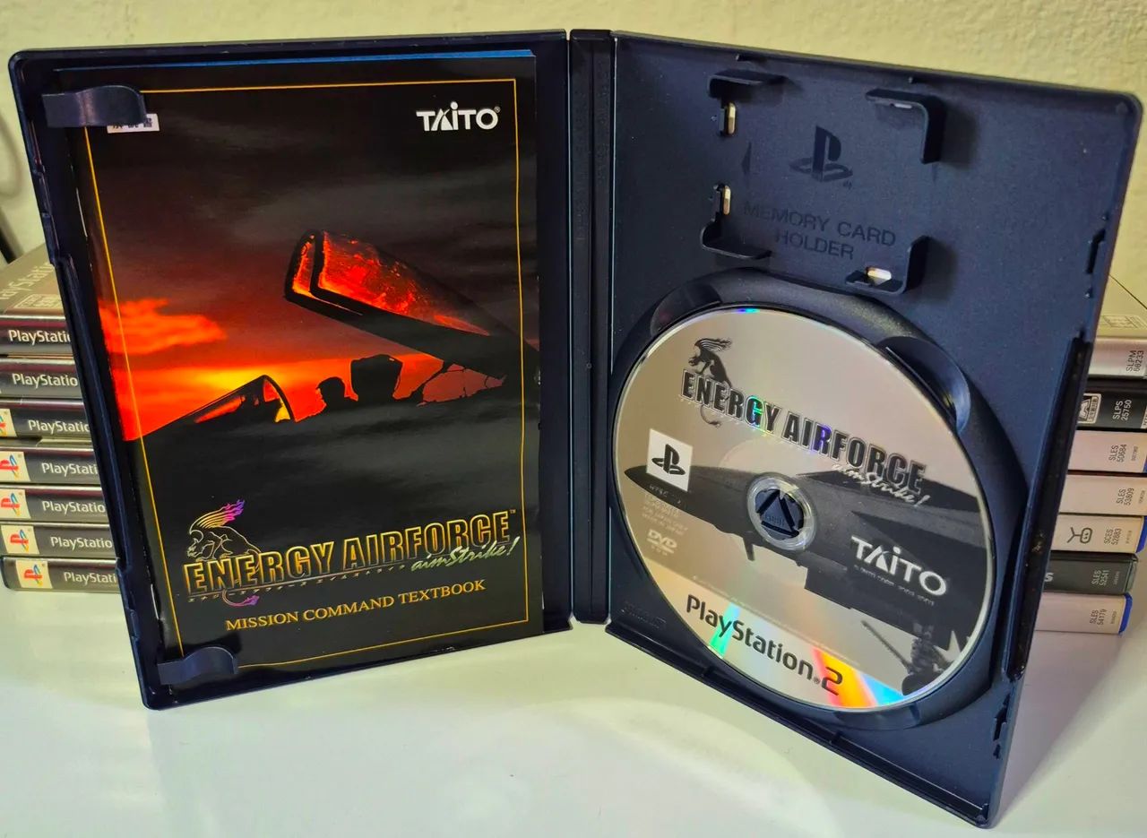 Energy Airforce Aim Strike! PS2 (Jogo Original) (Japones) (Seminovo) - Foto 5