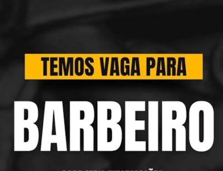 Vaga pra barbeiro 