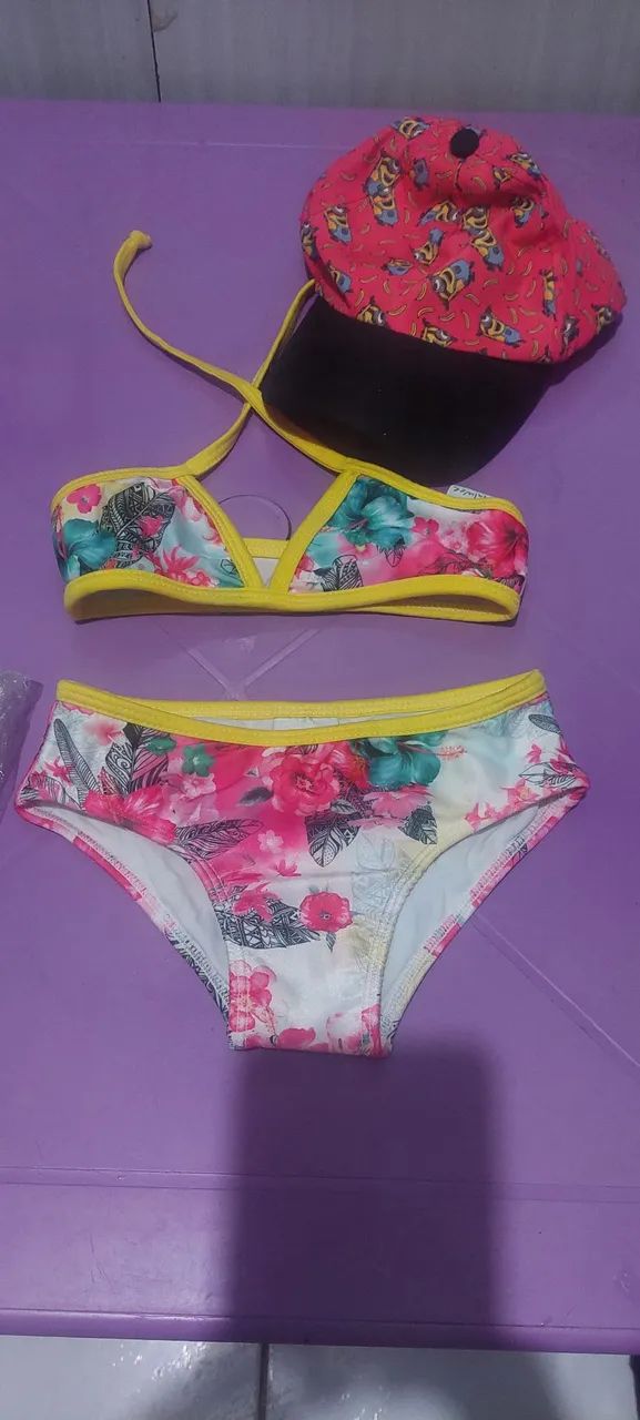 Conjunto Minnie Mouse - Roupas de Praia - Foto 3