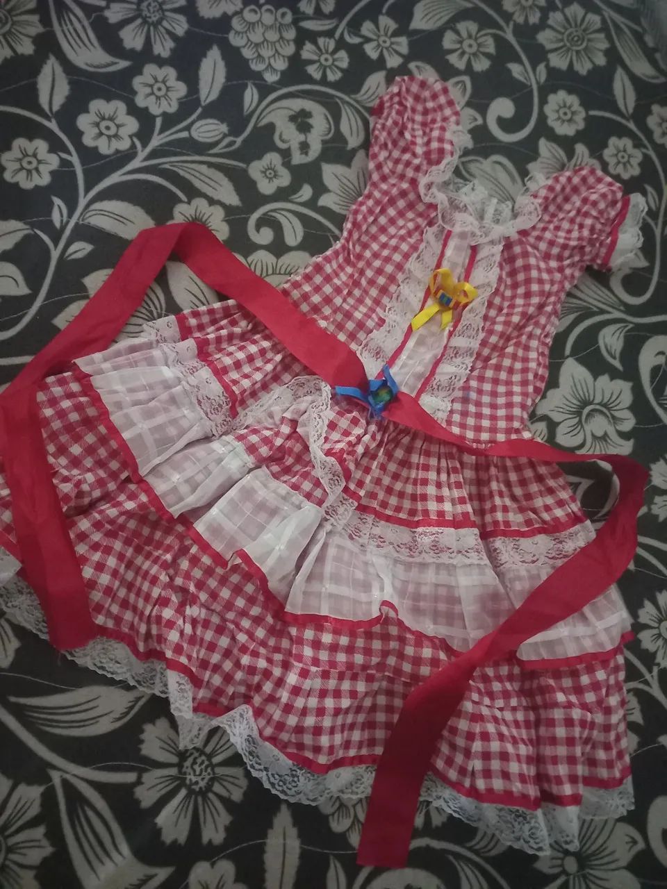 Roupa de Quadrilha Fem Infantil 