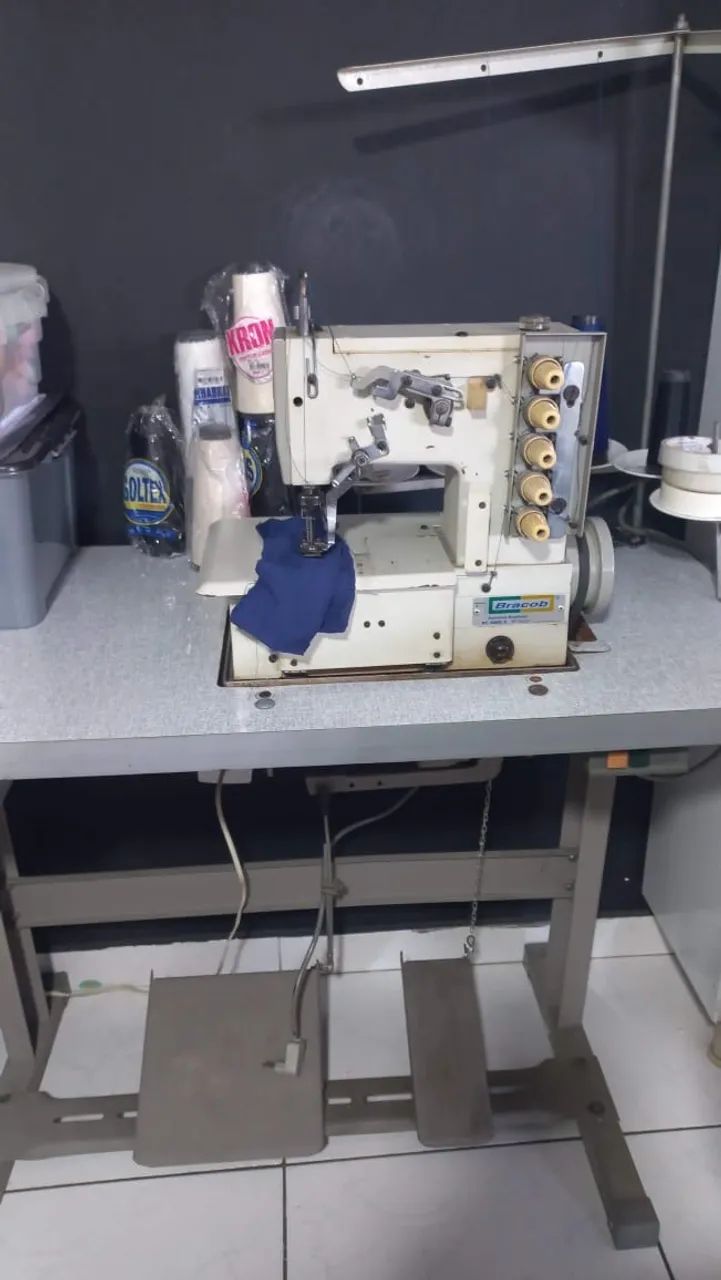 Máquina de Costura Galoneira/Colarete Bracob - Foto 2