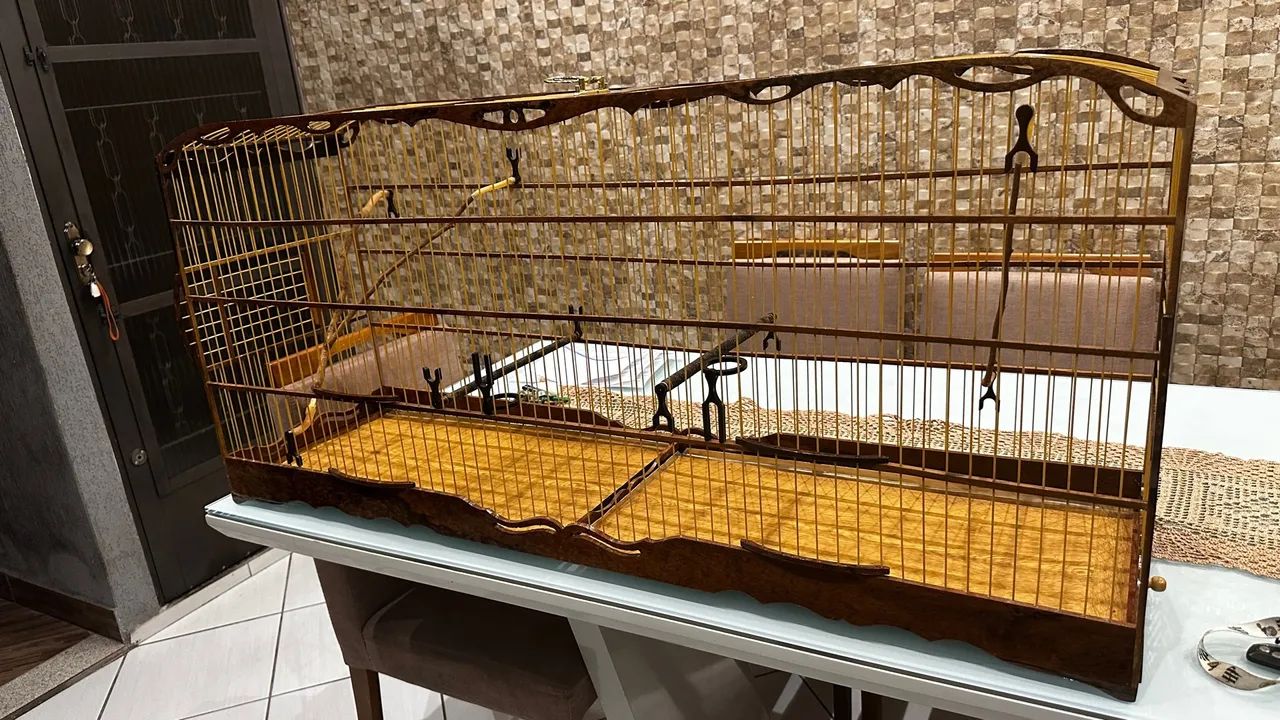 Gaiola Voadeira 1,20m Super Luxo