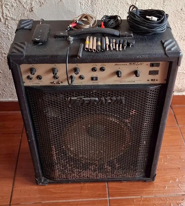 Caixa de Som Amplificada 650W FHAHM Original - Foto 3