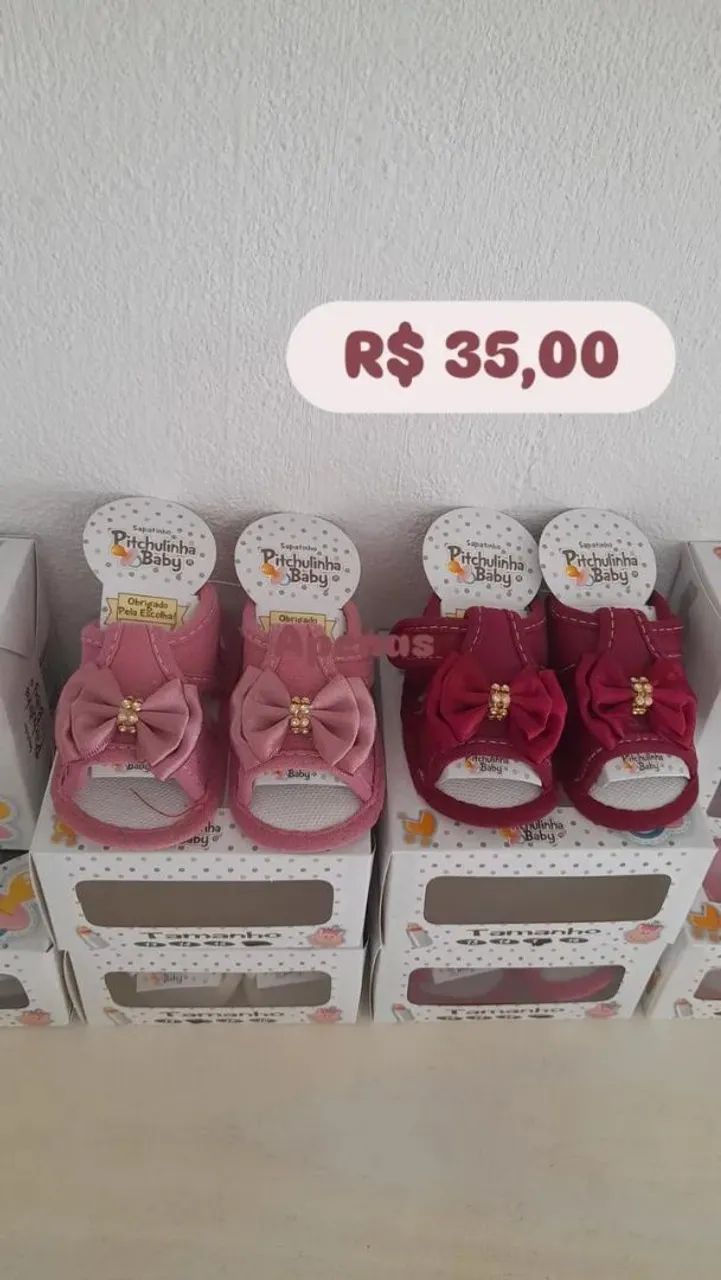 Sapatinhos e sandálias de bebê