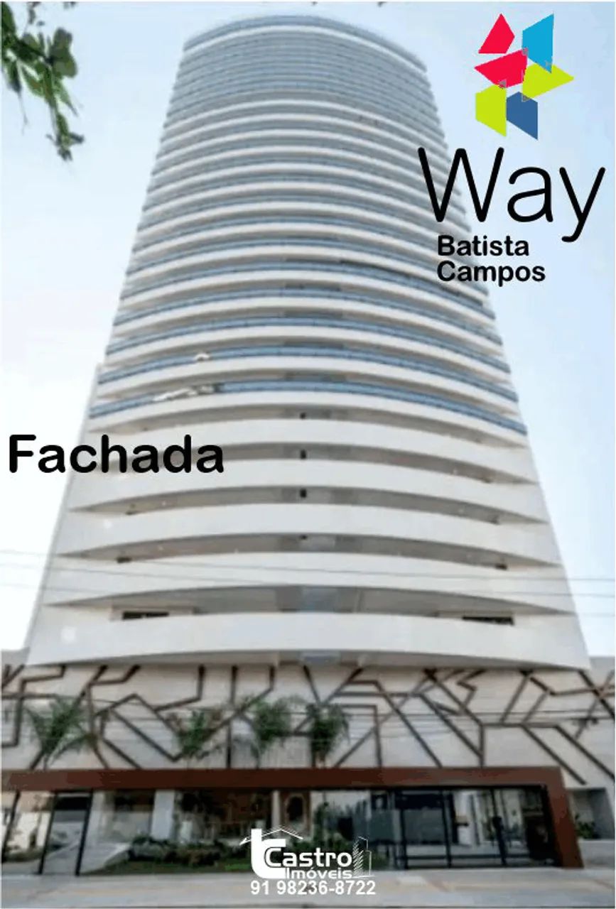 Edifício WAY BATISTA CAMPOS. 3/4. 1 ou 2 Vagas. G.A200 - Foto 2