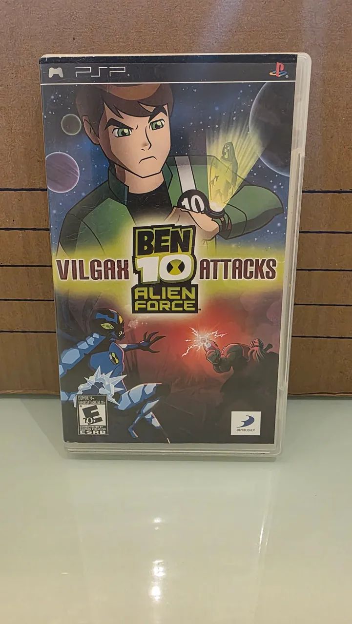 Jeu Ben 10 Alien Force Pour PSP Complet Avec Boîte - état Bon, Fonctionne 100%, Région US/Canada