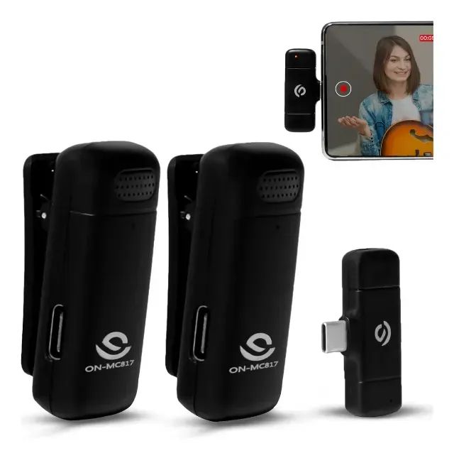 Microfone de Lapela Profissional Usb-C - Foto 4