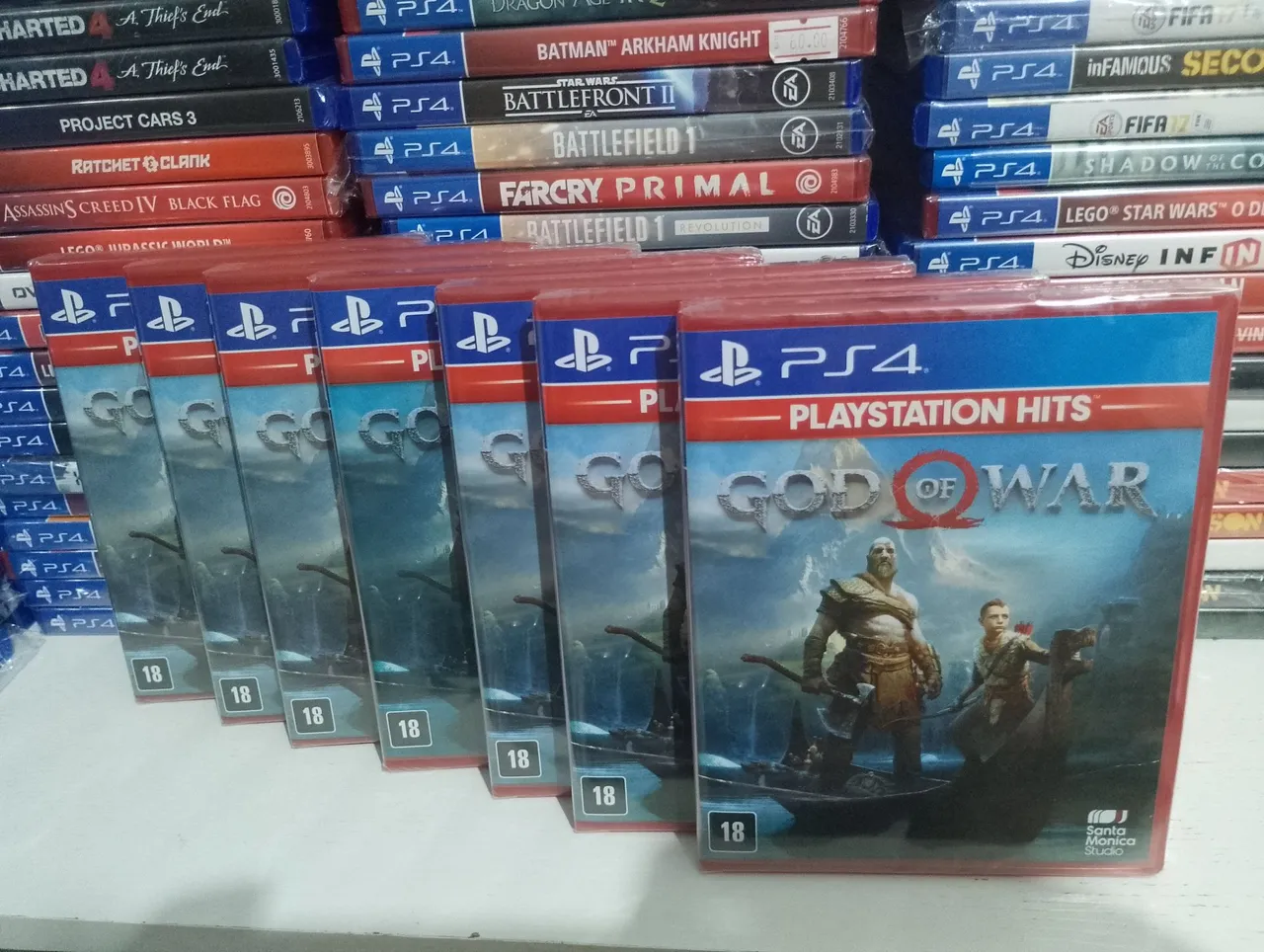 God of War PS4 - Jogo Novo Lacrado