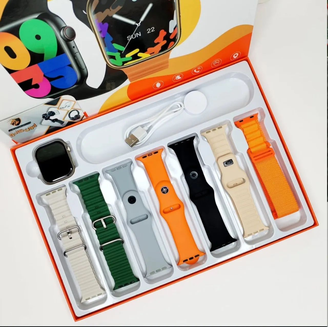 Relógio Smartwatch inteligente pulseiras Entregamos 