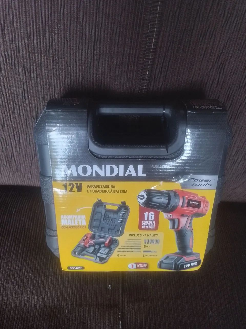 Parafusadeira/Furadeira 12V Mundial - 16 Posições de Torque - Foto 5