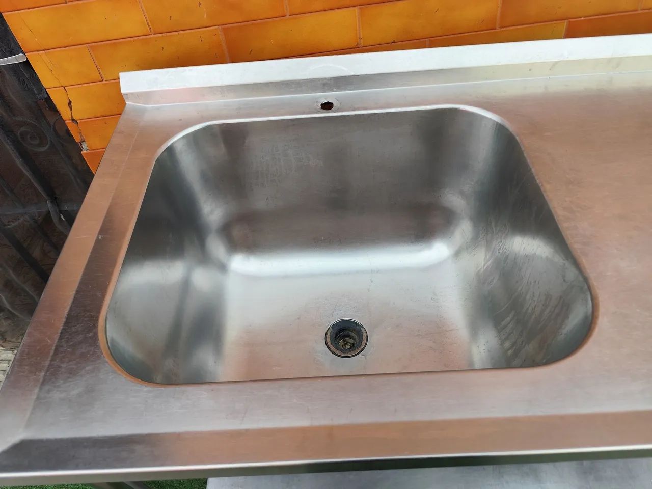 Pia Industrial em Inox Macom  - Foto 4