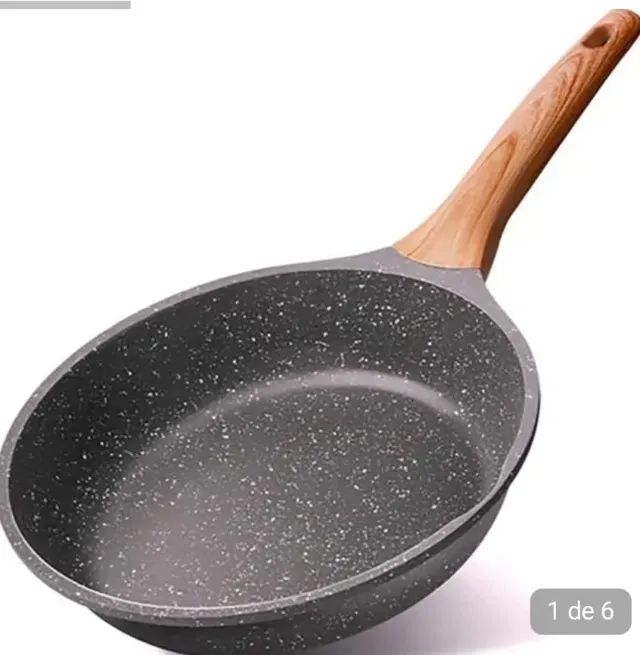 Panela Frigideira De Indução E Fogão A Gás Antiaderente De Cerâmica Reforçada Linha Premiu