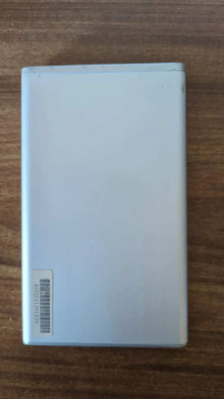 Case externa USB 2.0 com HD Samsung 120GB (com defeito) - Foto 2