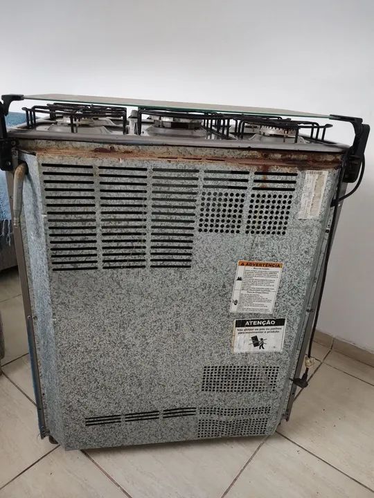 Fogão 5 Bocas com Mesa de Vidro - Foto 5