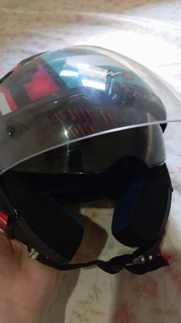 Capacete aberto fw3