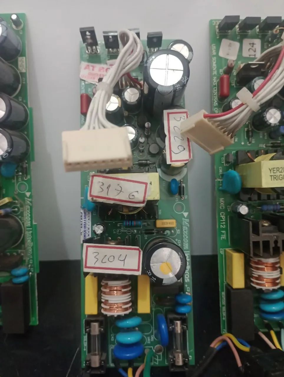 Kit 4 Fonte central Intelbras cp48/112 obs com defeito  - Foto 3