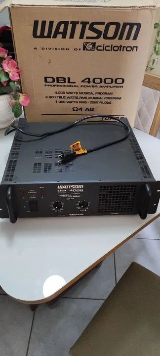 Potência Wattsom DBL 4000