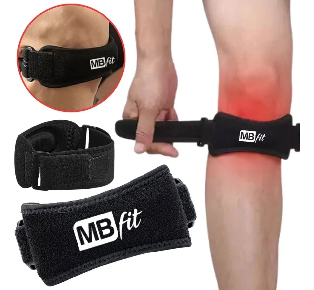 Joelheira de Patela Ajustável - MB Fit - Foto 2