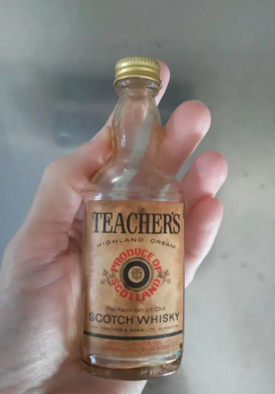 Miniatura Whisky Teacher's - Colecionador