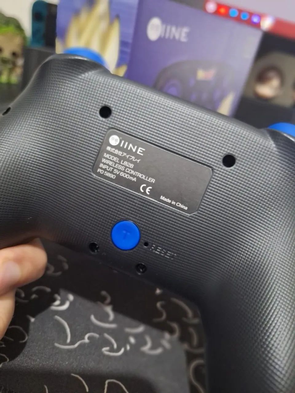 Controle para Nintendo Switch e PC Bluetooth - Dragon Ball Z - Original IINE - Foto 3