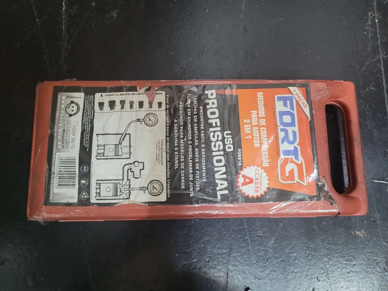 Kit de Teste de compressão 2 em 1 para motores - Foto 2