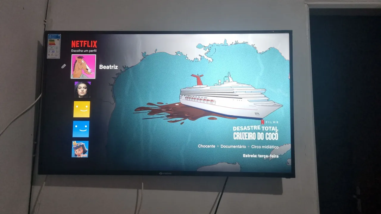TV Vizzion 50 polegadas