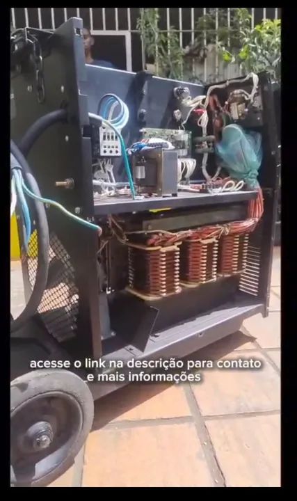 ?Máquina de solda Mig Esab Smashweld 316 - Foto 3