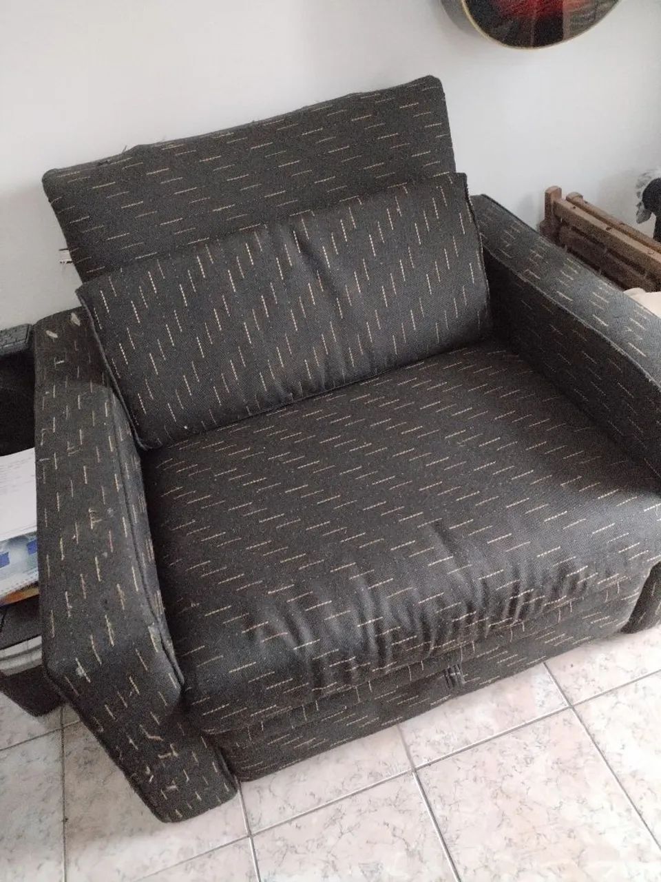 Sofá Cama 2 lugares - bom estado