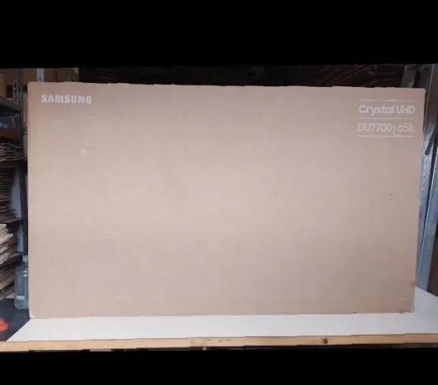 Caixa de Papelão para transporte de TV 65 Polegadas com Isopores 