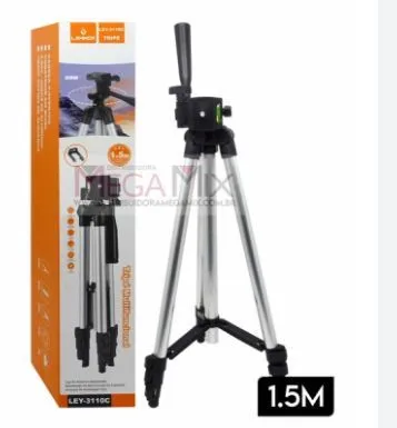 Tripé De Aluminio Para Câmera 1,5m Ley-3110C Lehmox