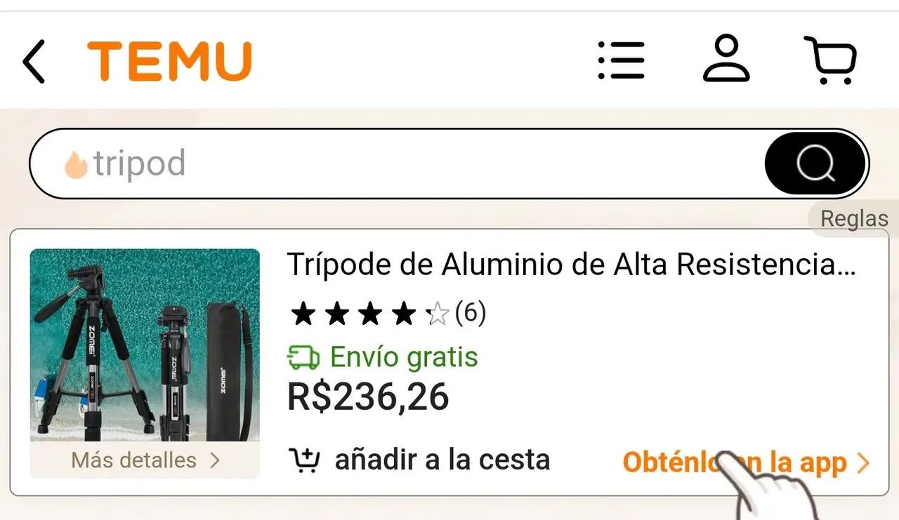 Tripé para Câmera Zomei - Foto 4