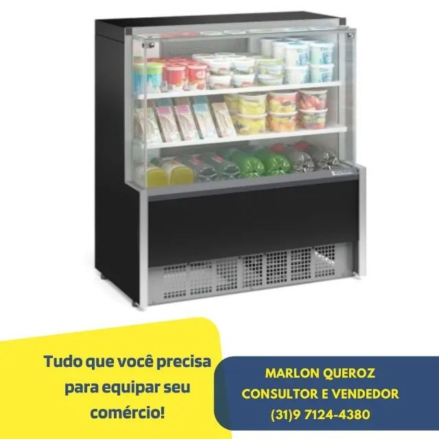 Balcão Refrigerado 1,10M Gelopar 110-220v