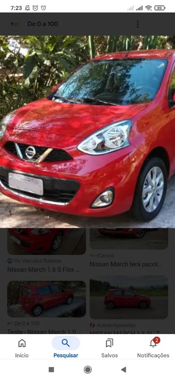 Nissan march SV 