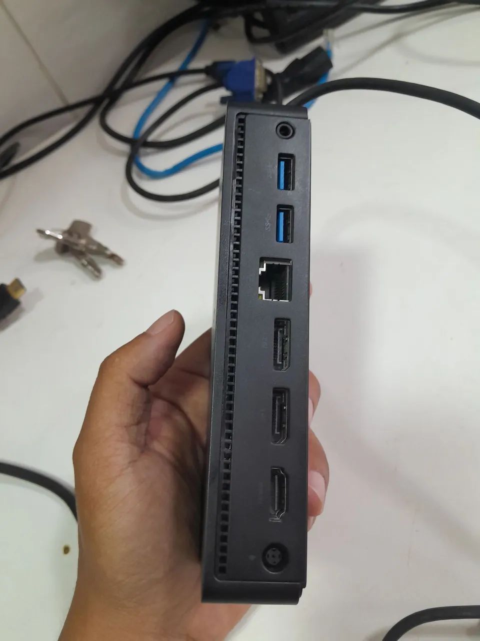 Dock Station dell D6000 com USB e áudio - Foto 3