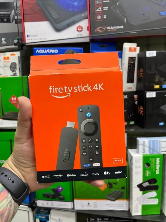 Fire TV Stick 4K - Novo - Pronta Entrega