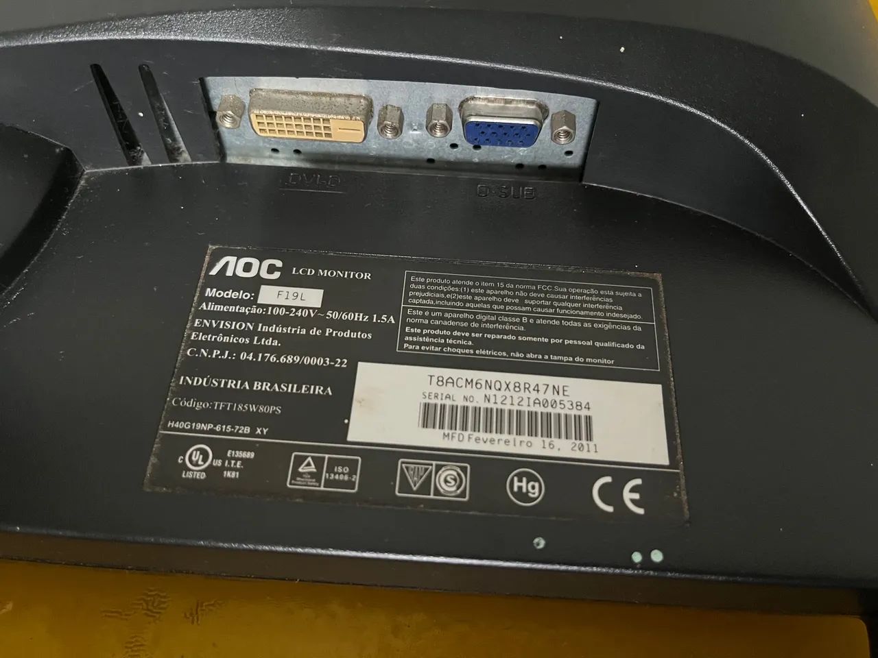 Monitor AOC 21.5 polegadas - Foto 4