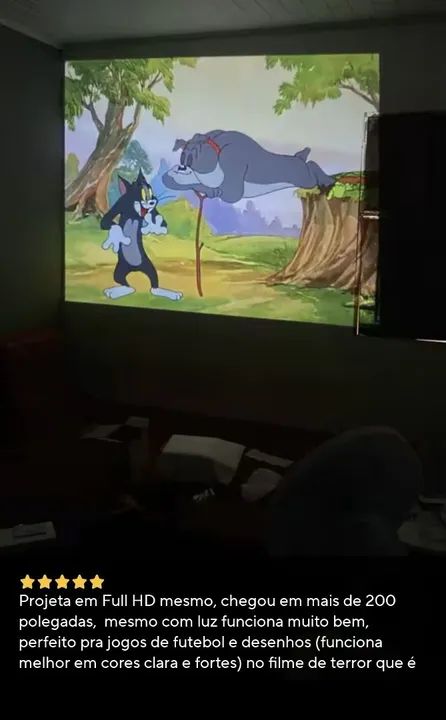 Receba Hoje!!! Projetor Magcubic HY320 Mini Novo - Foto 4