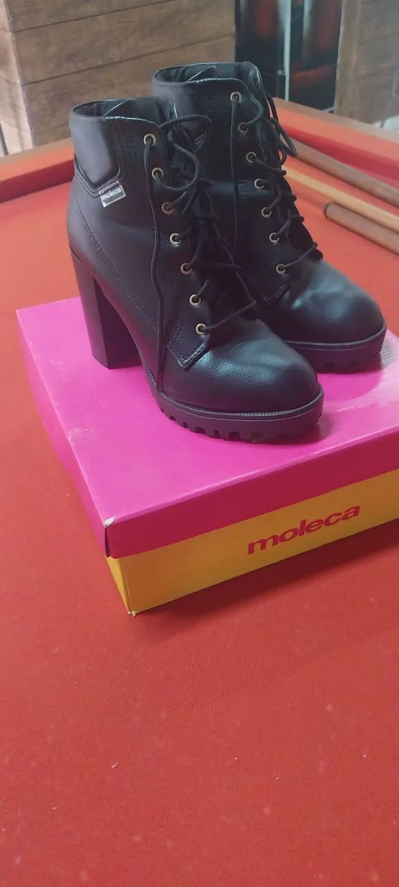 Bota Feminina Moleca Salto Alto Bota Feminina Moleca Salto Alto