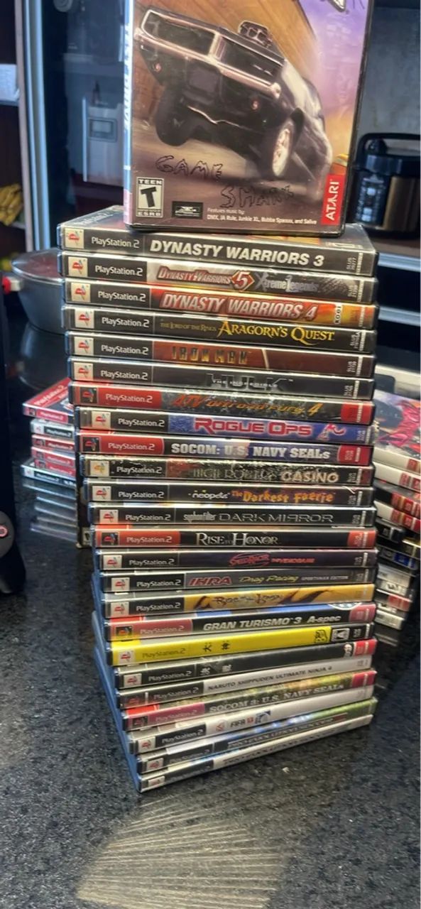Coleção de Jogos de Playstation 2 - troco originais  - Foto 2