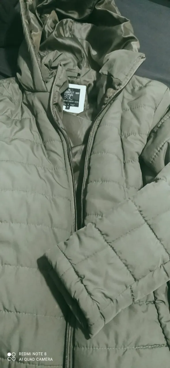 Jaqueta de Nylon para o frio