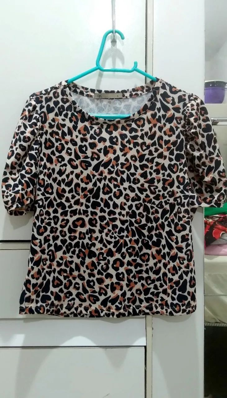Blusa Estampada Seminova G - Foto 2