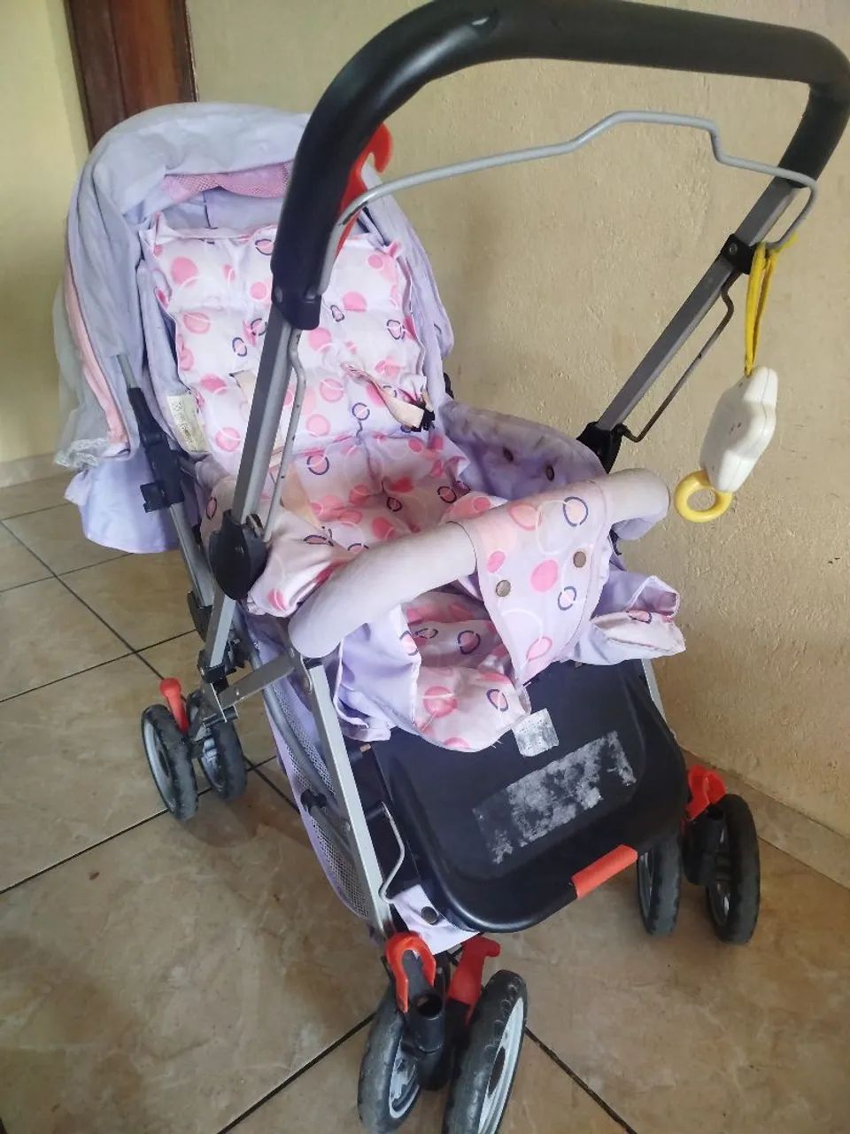 carrinho de bebê com véu  - Foto 2