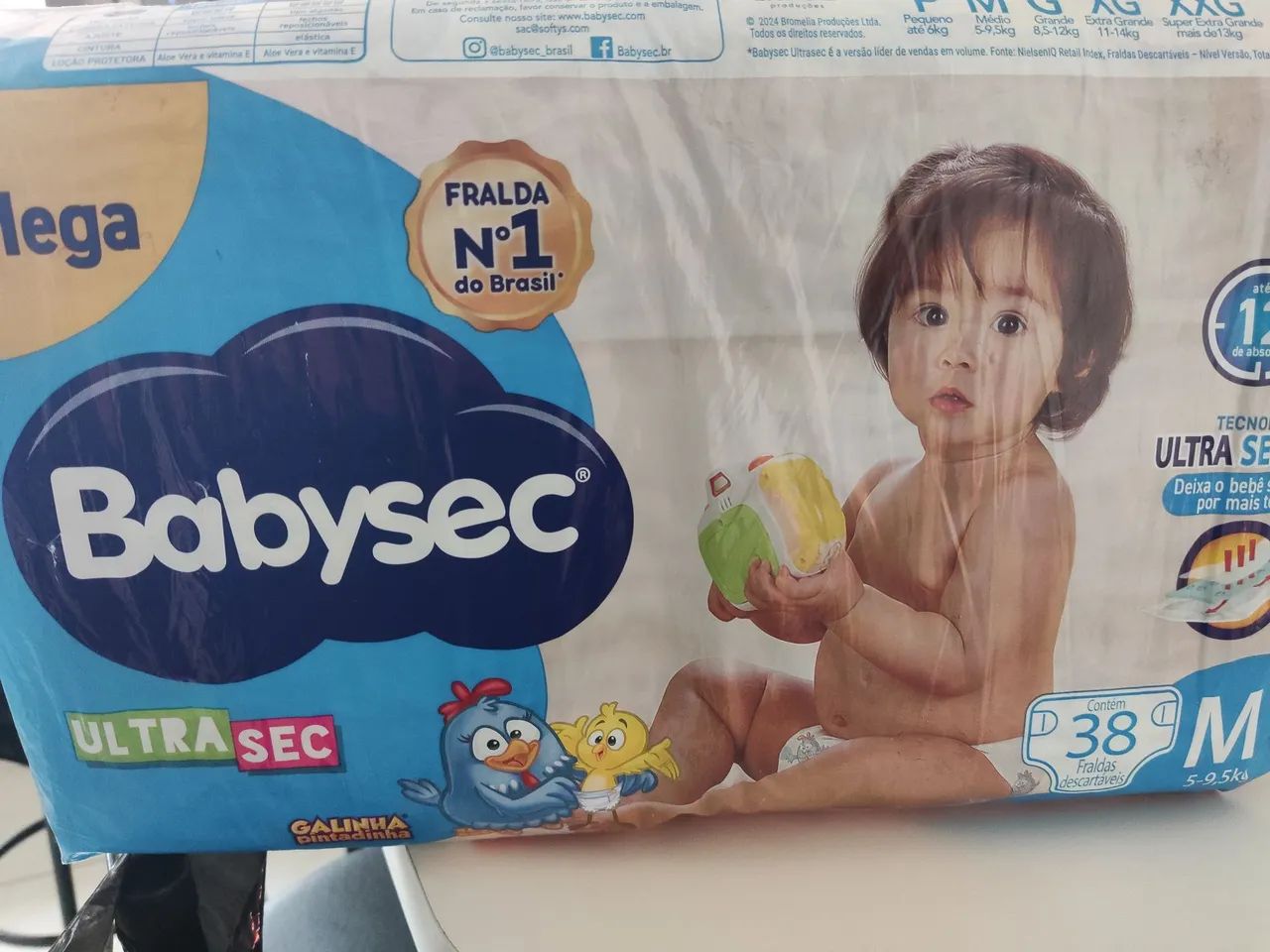 FRALDA BABYSEC ULTRASEC