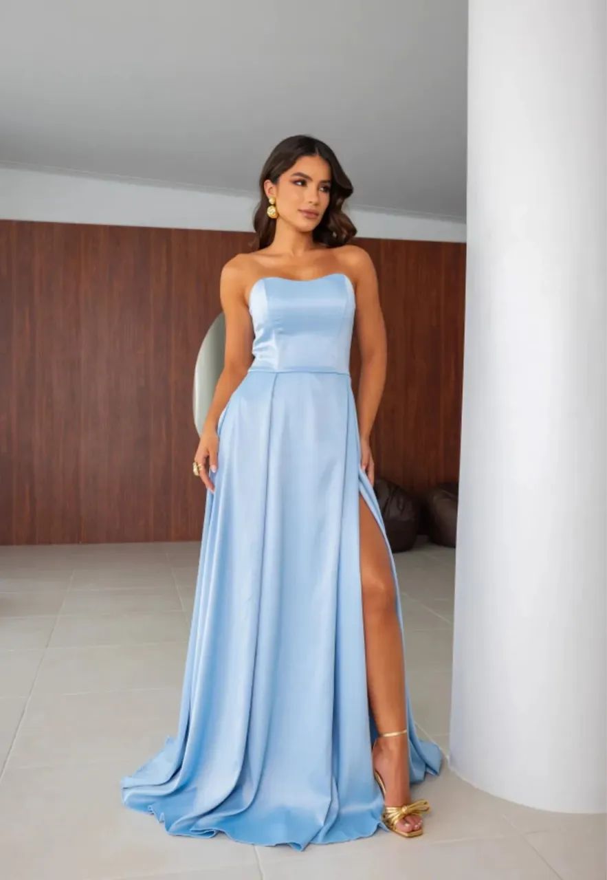 VESTIDO AZUL - Foto 2